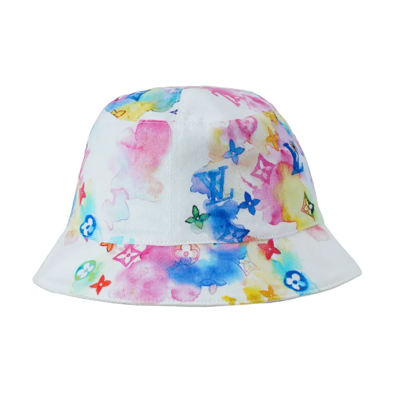 LOUIS VUITTON Bucket Hat Monogram Watercolor-1