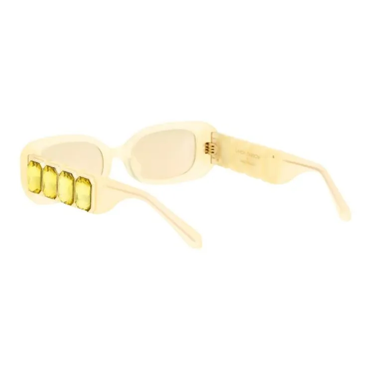Linda Farrow X Nima Benati Lola Rectangle frame Sunglasses-2