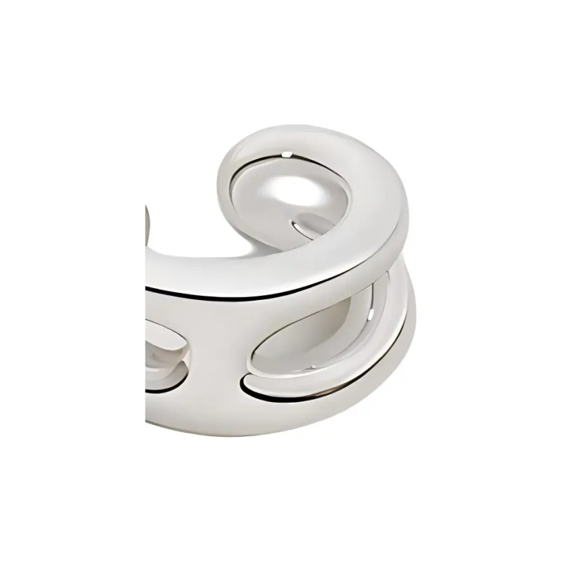 HERMES 925 Sterling Silver Earrings Unisex Silver-1