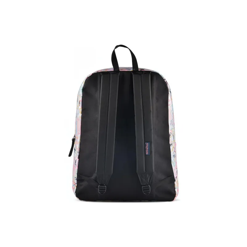 JanSport Polyester Backpack Regular Unisex Multicolor-3