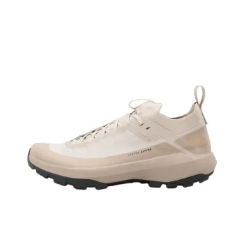 Arcteryx Anti Slip Wear Resistant Low Top Trekking Shoes Men's Beige
