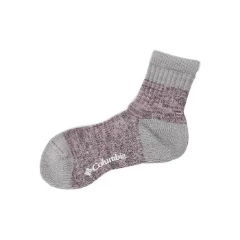 Columbia Mid-Calf Socks Unisex 1 Pack Pink