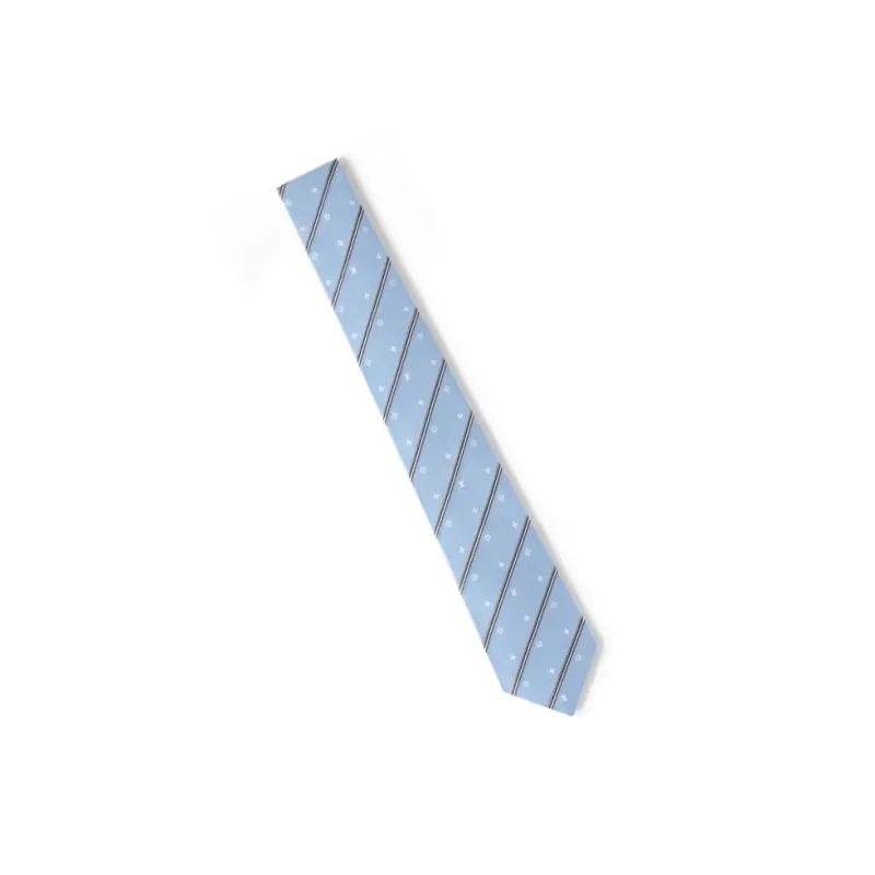 LOUIS VUITTON Silk Ties Unisex Blue-2