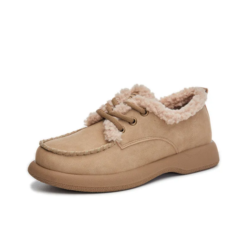 D FUSE SCANDINAVIA Thermal Cushioning Height Increasing Slip Resistant Low Top Casual Shoes Women's-0