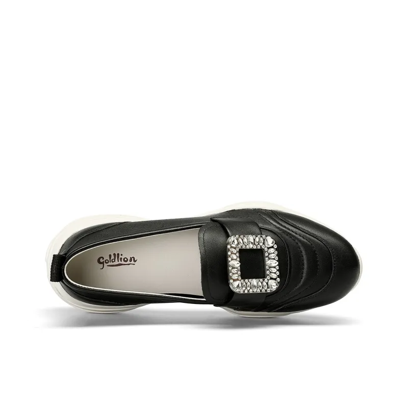 GOLDLION Loafers Women's White-2