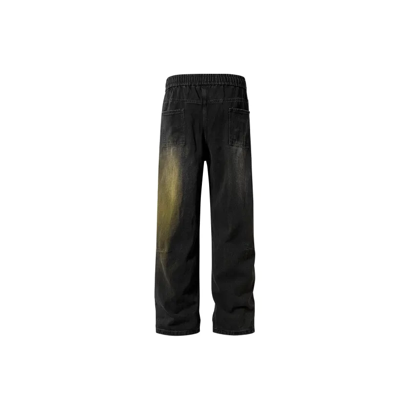 UPZCY Jeans Unisex Black-1
