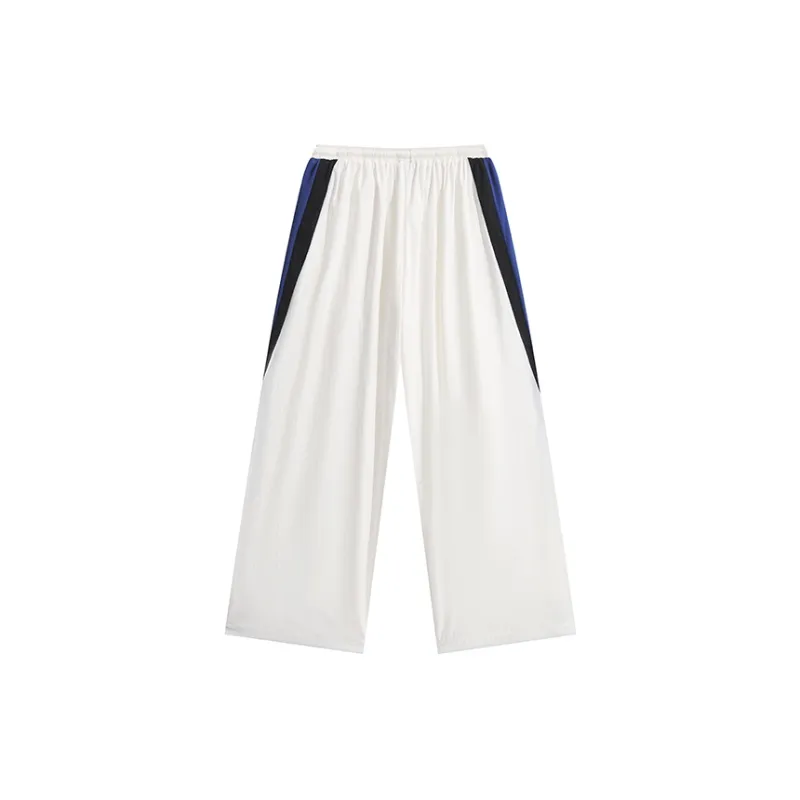 Fearless East Casual Pants Unisex Blue White-1
