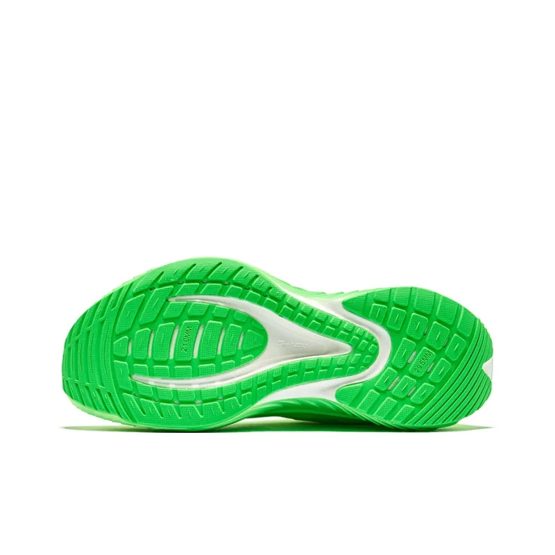 Erke Cushioning Low-Top Running Shoes Men's Non-Burnt Green-4