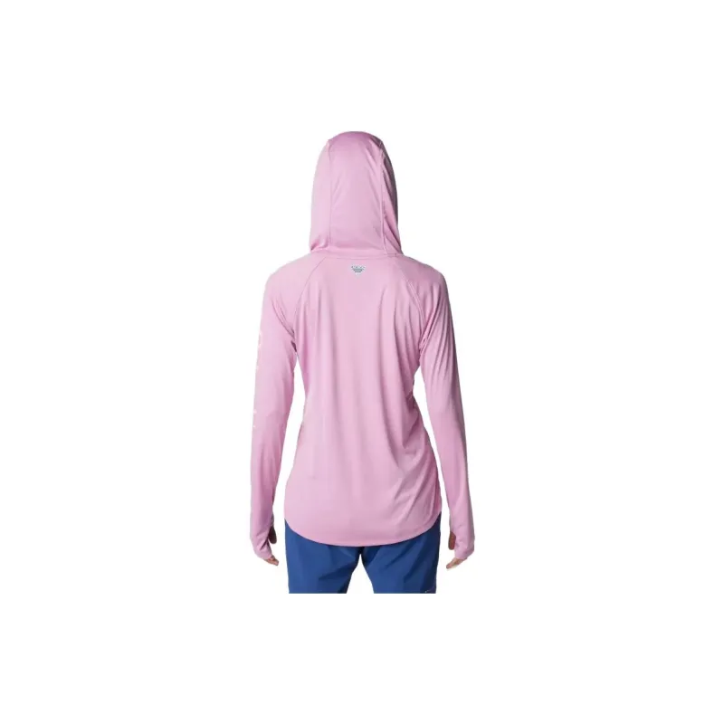 Columbia PFG Tidal Tee Raglan Sleeve T-Shirt Women's Pink-1