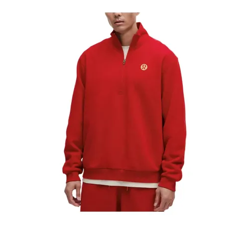 Lululemon Lunar New YearSteady State Sweatshirt Men's Deep Red