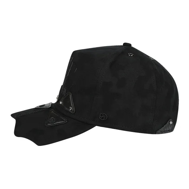 SWOFCARE Imported Rhinestone Large Head Circumference Baseball Cap Unisex-2