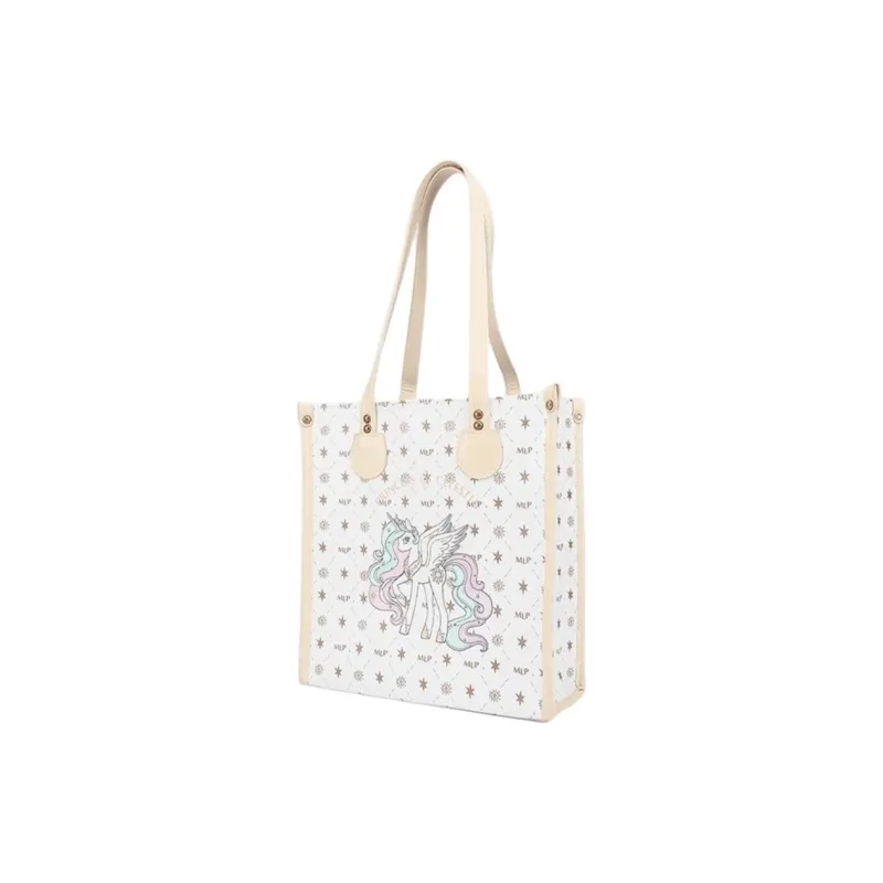 MY LITTLE PONY PVC Tote Bag Shopping Bag Handbag Shoulder Bag Women's White-1