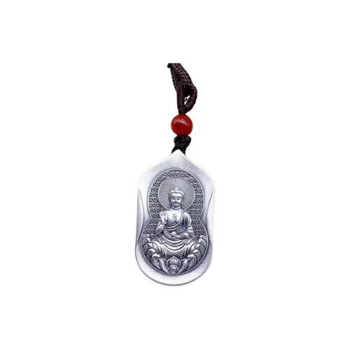 FUYUFU Sterling Silver 999 Fine Silver Pendants Unisex