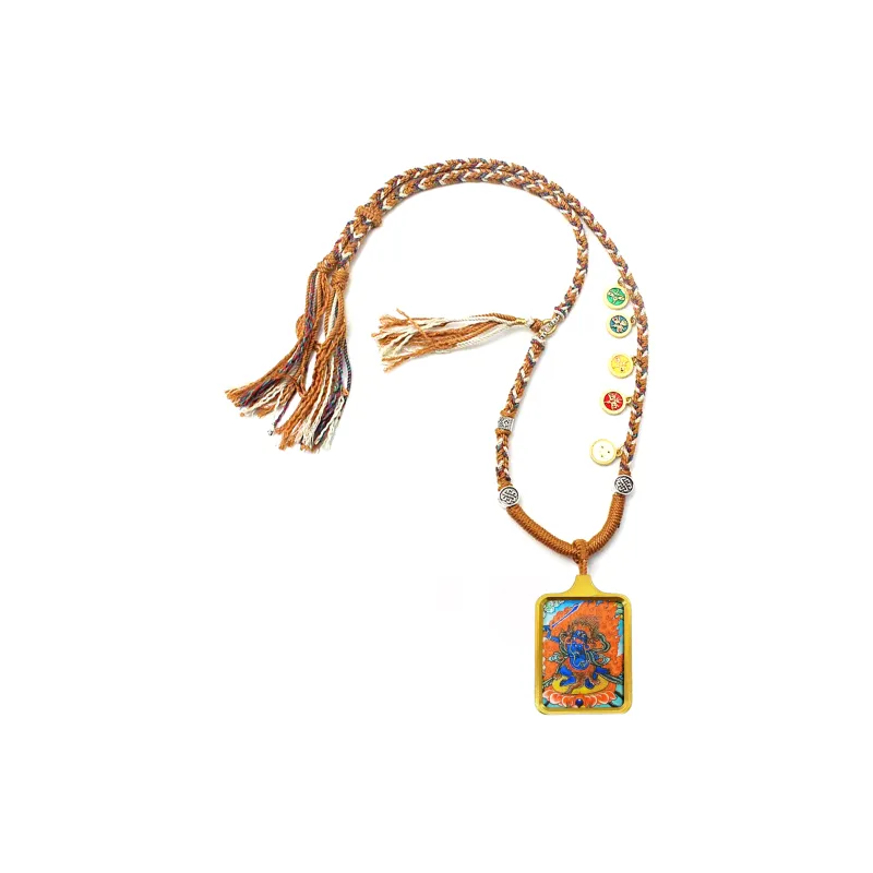 Jade Linmen Alloy Necklaces Unisex-4