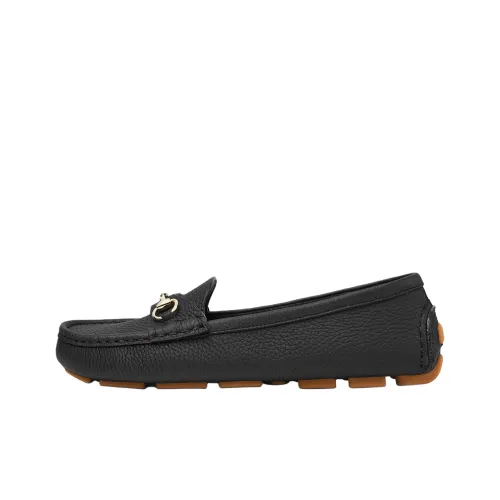 GUCCI DRIVER Loafers Women's Black