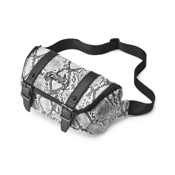 GLORY&CO PVC Crossbody Bag Regular Men's Gray White