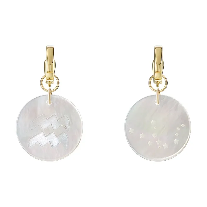 ANNAYA Mother Of Pearl Pendants Unisex-0