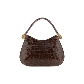 Roberto Cavalli Calfskin Handbag Women's Brown