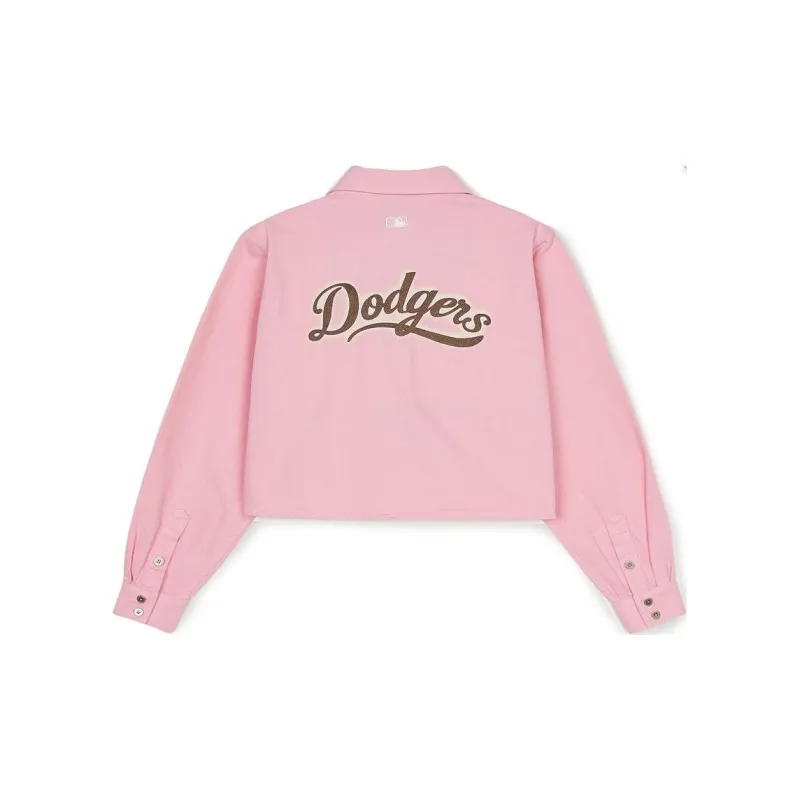MLB Denim Jackets Women's Pink-1