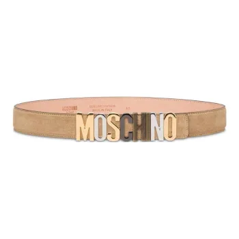 MOSCHINO Logo lettering Belt