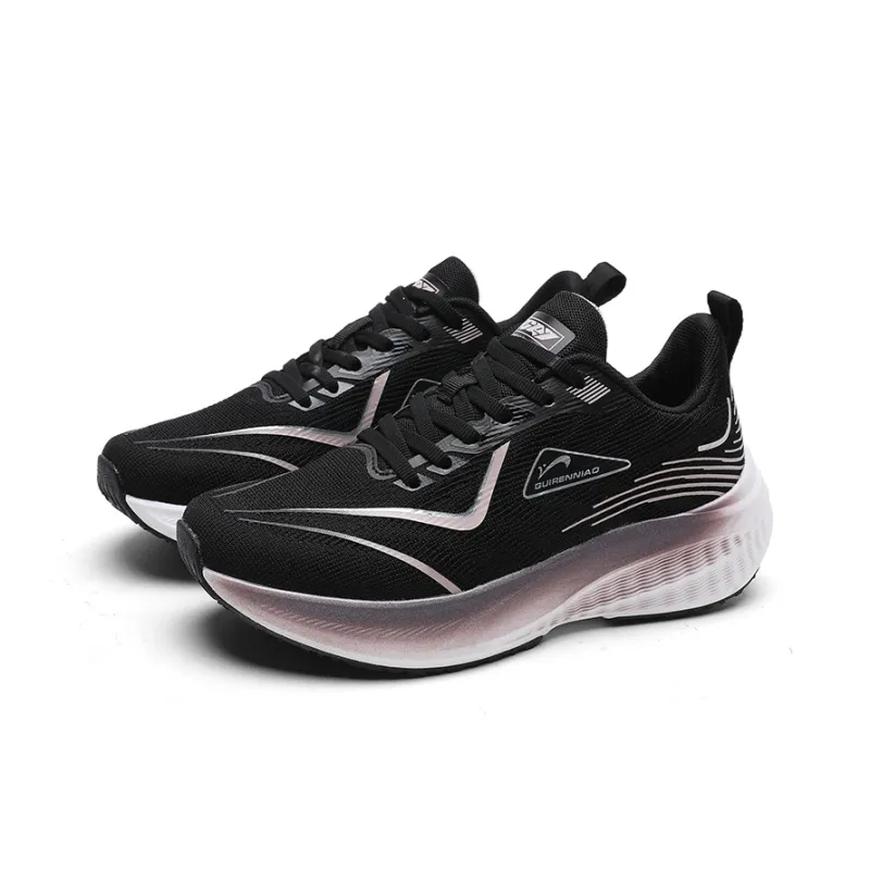 K-bird Cushioned Wear-Resistant Breathable Low-Top Casual Sprint Running Shoes Women's-6