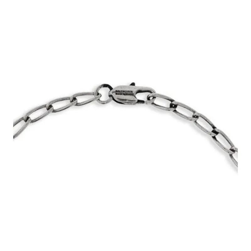 Balenciaga Brass Bracelets Women's Silver-1