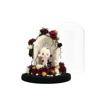 [Set Scenery & Resculpt] POP MART SKULLPANDA Photo Collection Midnight Rose Hang Tag Box 25cm