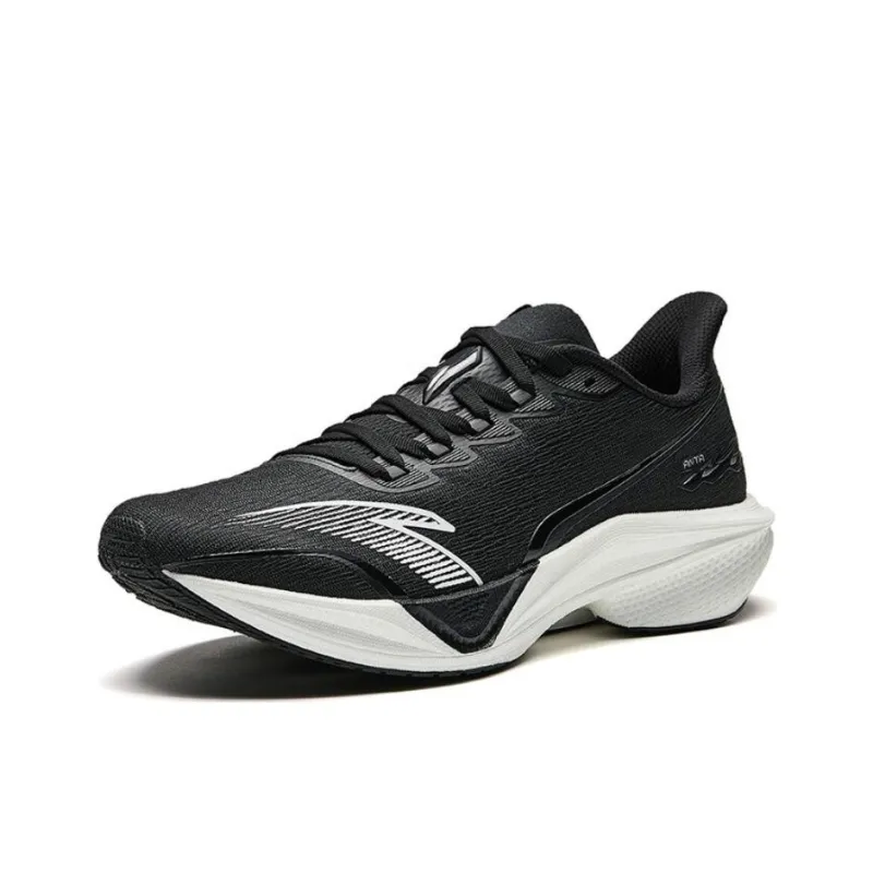 Anta Horsepower 5.0 Cushioning Support Rebound Low Top Training Running Shoes Men's Black White-1