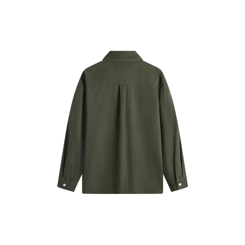 FAIRWHALE Shirt Unisex Army Green-2