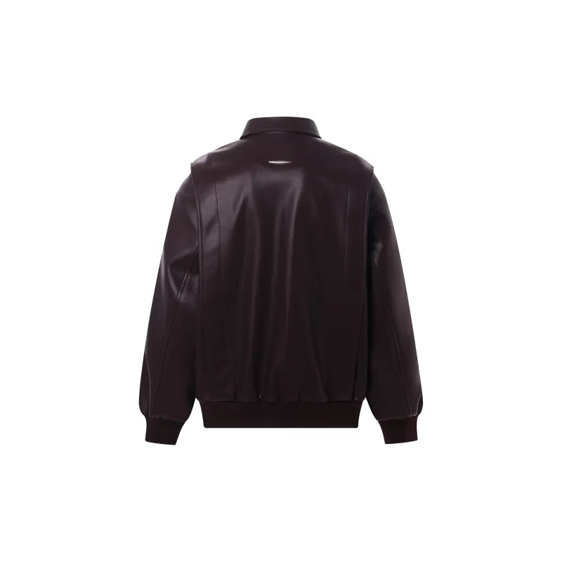 FORNINES Leather Jackets Unisex-5