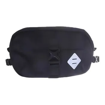LiNing Fabric Shoulder Bag, Crossbody Bag Regular Unisex Black