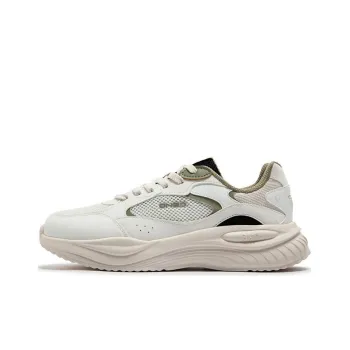 361° Non slip Breathable And Wear resistant Low Top Casual Shoes Men's White Green
