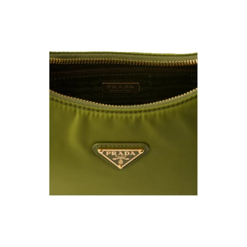PRADA Re Edition Recycled Polyamide Hobo Bag Handbag Mini Women's Ivy-3