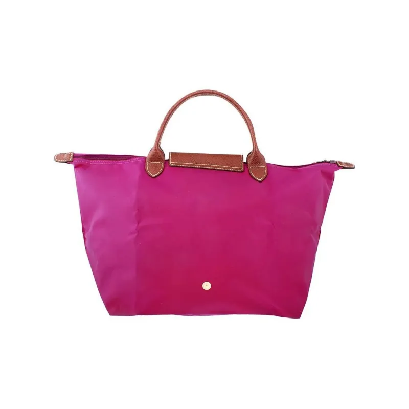 LONGCHAMP Le Pliage Polyamide Handbag Medium Size Women's Fuchsia-2