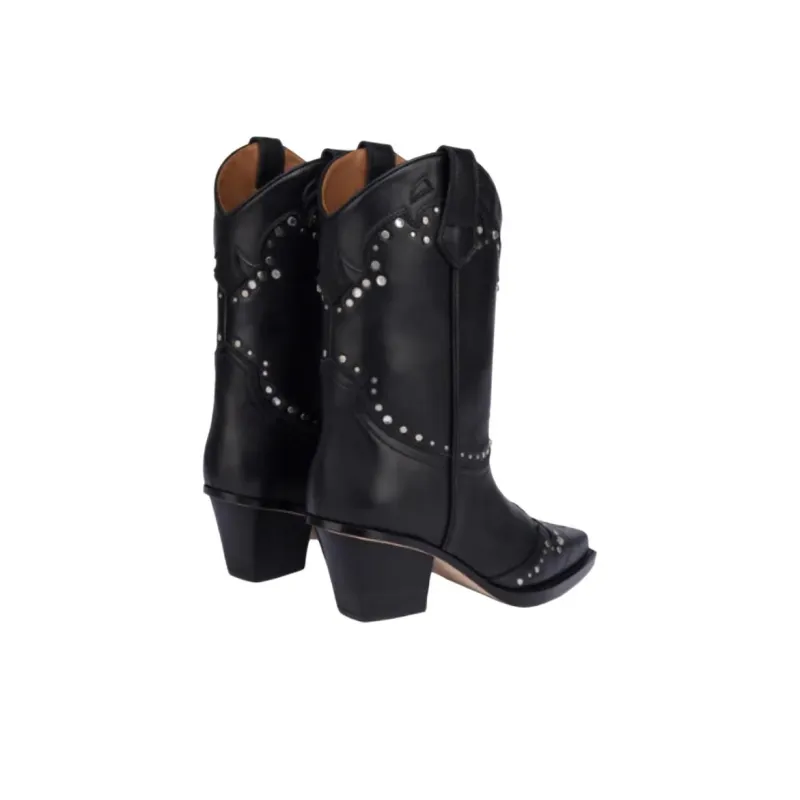 Paris Texas Janice Ankle Boots 6cm Women's Black-3