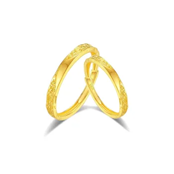 Love Jewelry 999 Fine Silver Rings Unisex