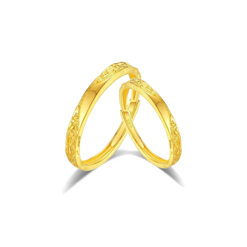 Love Jewelry 999 Fine Silver Rings Unisex-0