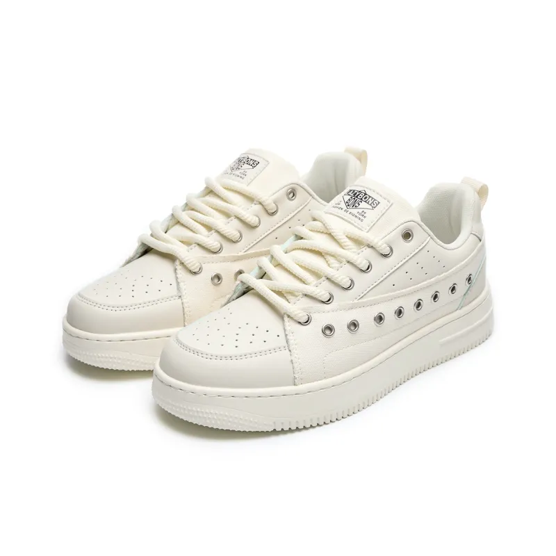 LAZY BONS Anti-Slip Wear-Resistant Breathable Height Increasing Low-Top Skateboard Shoes Unisex-1