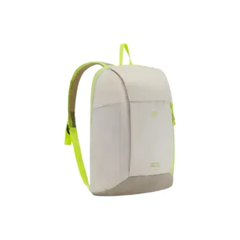 DECATHLON Polyester Backpack Regular Unisex Light Beige Yellow