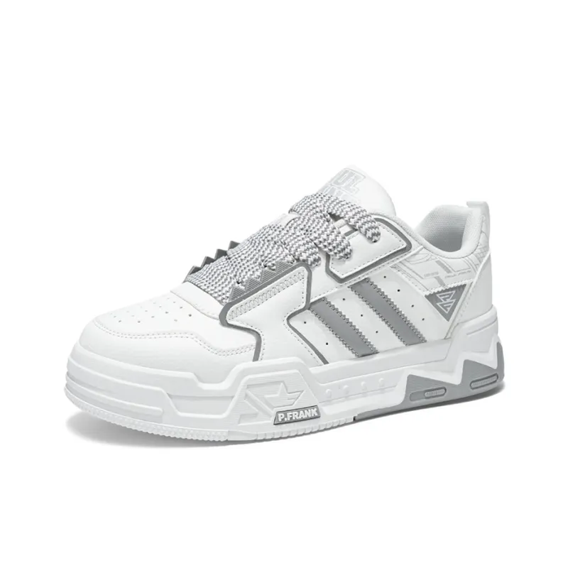 PAUL FRANK Slip-Resistant Water-Resistant Height Increasing Low-Top Skateboard Shoes Men's-2