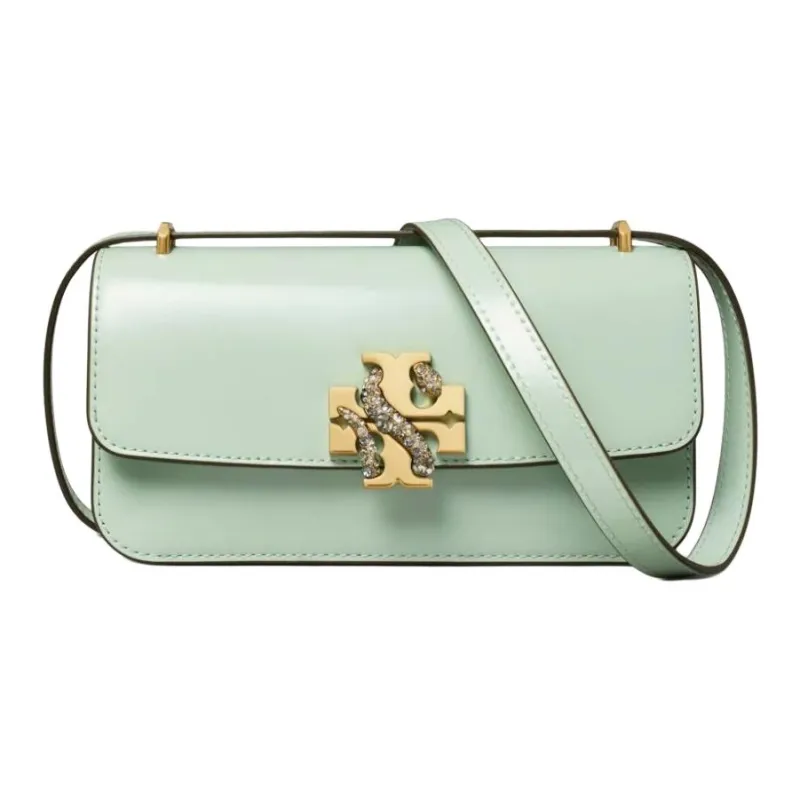 TORY BURCH Eleanor Small Rectangular Handbag Mint-0