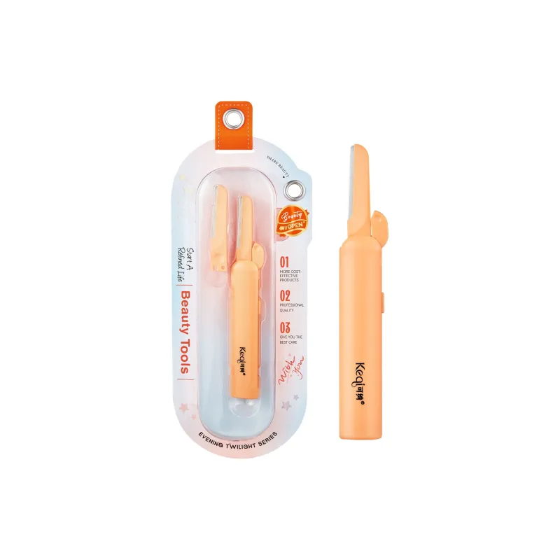 KEQI Imported Blade Eyebrow Razor Micro-Range Protective Net Anti-Scratch Beginner's Blade-0