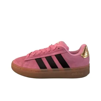 Adidas Grand Court Alpha 00s Bliss Pink Core Black Gold Metallic Women's