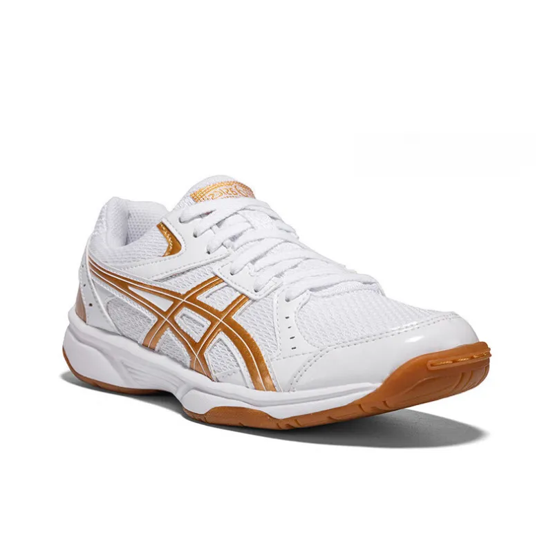 Asics River CS Wear resistant And Lightweight Low Top Badminton Shoes Unisex White-2