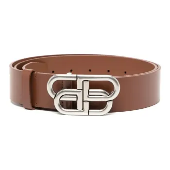 Balenciaga Silver-tone Hardware Belt