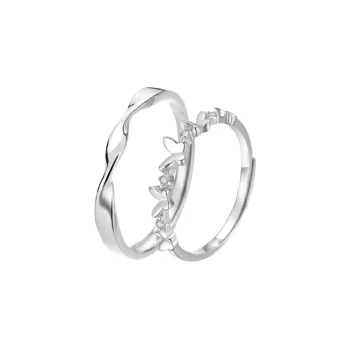 CHINA GOLD 925 Sterling Silver Rings Unisex