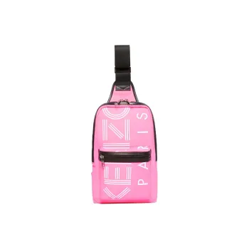 KENZO Nylon Shoulder Bag Crossbody Bag Sling Bags Unisex Pink