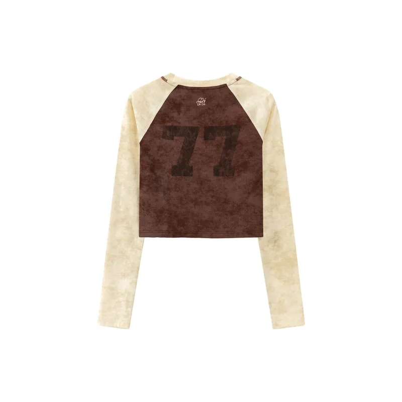 CHUU T Shirt Women's Vintage Red-6