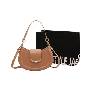 Cwatcun PU One Shoulder Handbag Regular Women's Black/Coffee/Khaki/Red
