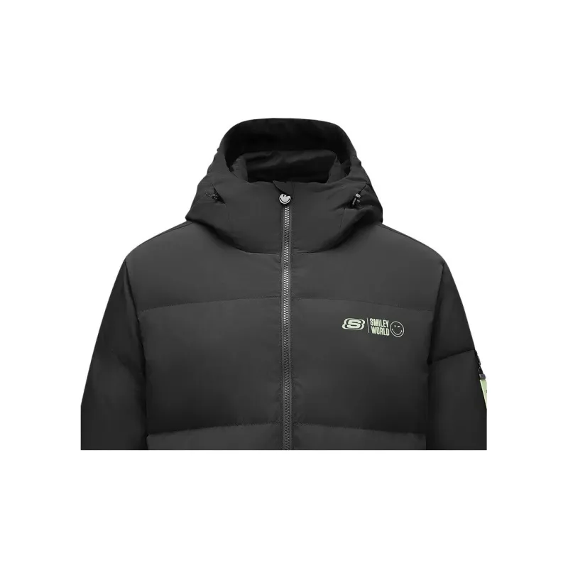Skechers x SMILEYWORLD Down Jackets & Coats Men's Carbon Black-4